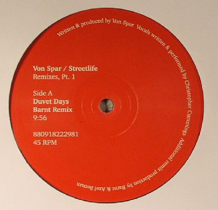 VON SPAR - Streetlife Remixes Part 1