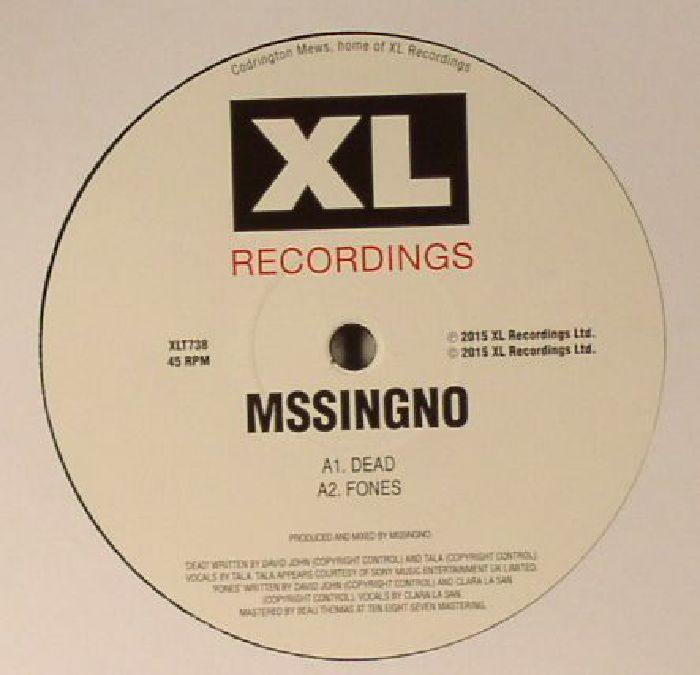 MSSINGNO Fones EP Vinyl at Juno Records.