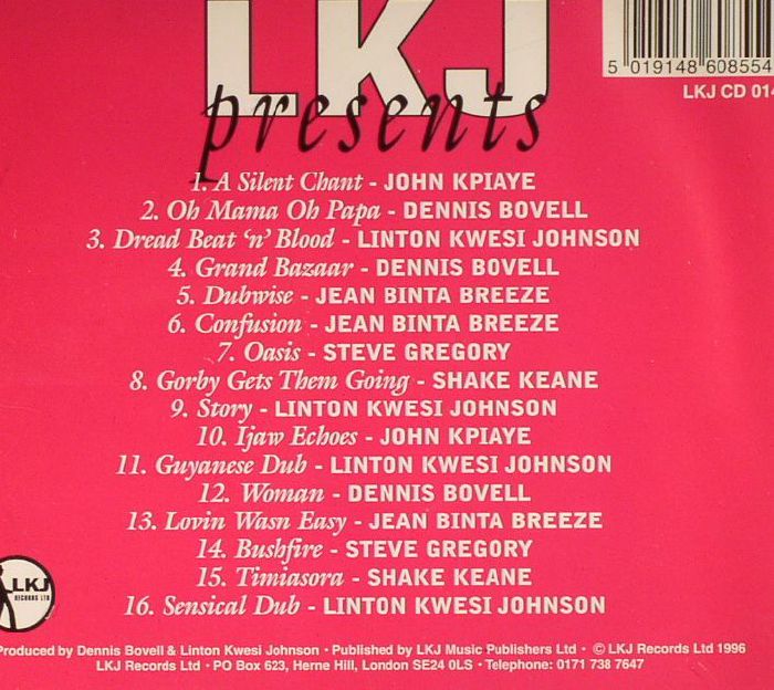 Jean Binta Breeze - Tracks Jean Binta Breeze - Tracks