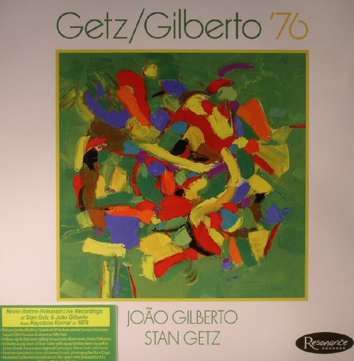 GETZ, Stan/JOAO GILBERTO - Getz/Gilberto '76