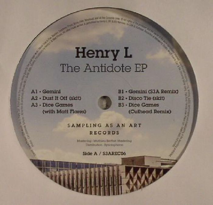 HENRY L - The Antidote EP