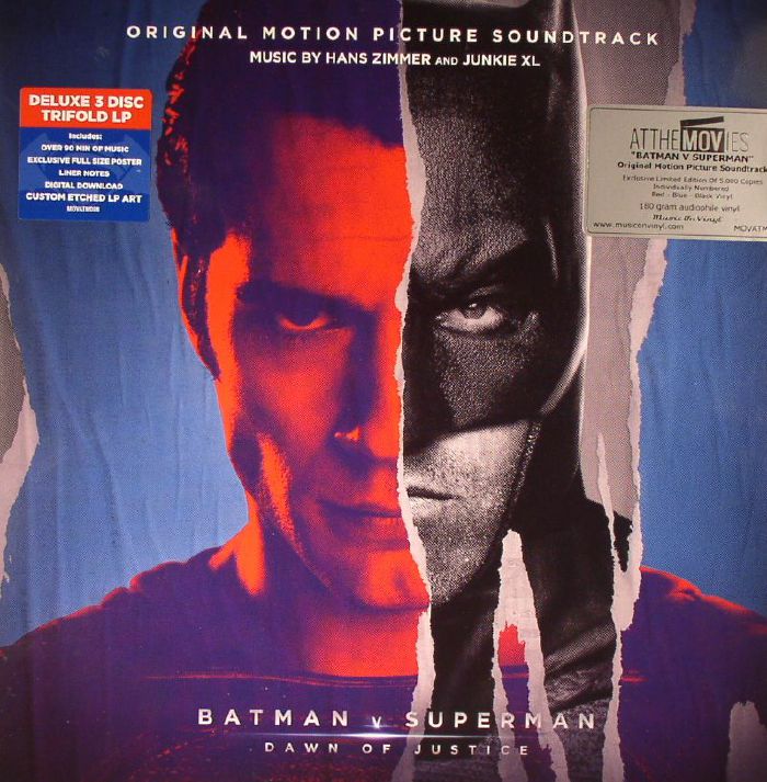 ZIMMER, Hans/JUNKIE XL - Batman v Superman: Dawn Of Justice (Soundtrack) (Deluxe Edition)