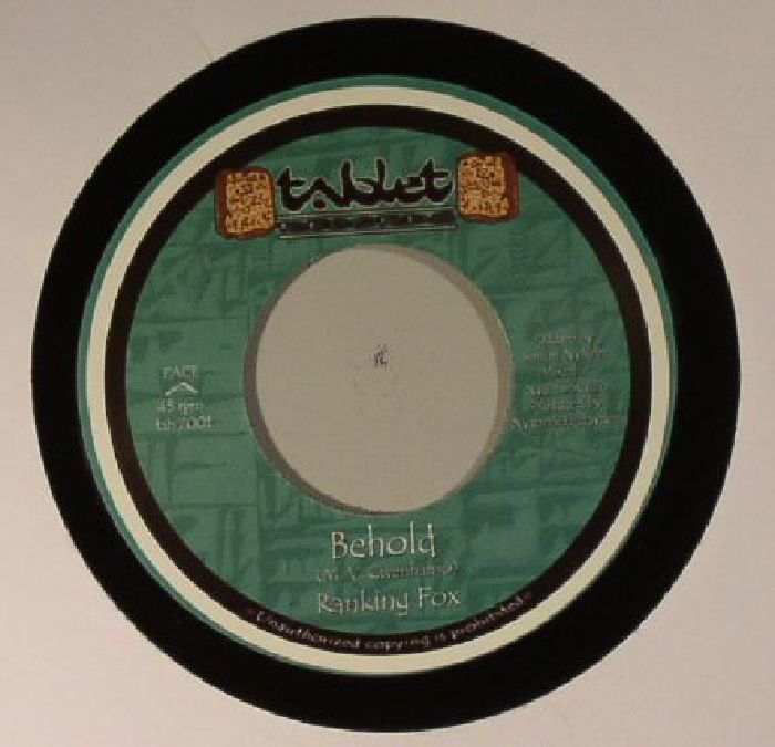 Ranking Fox – Behold vinyl cover