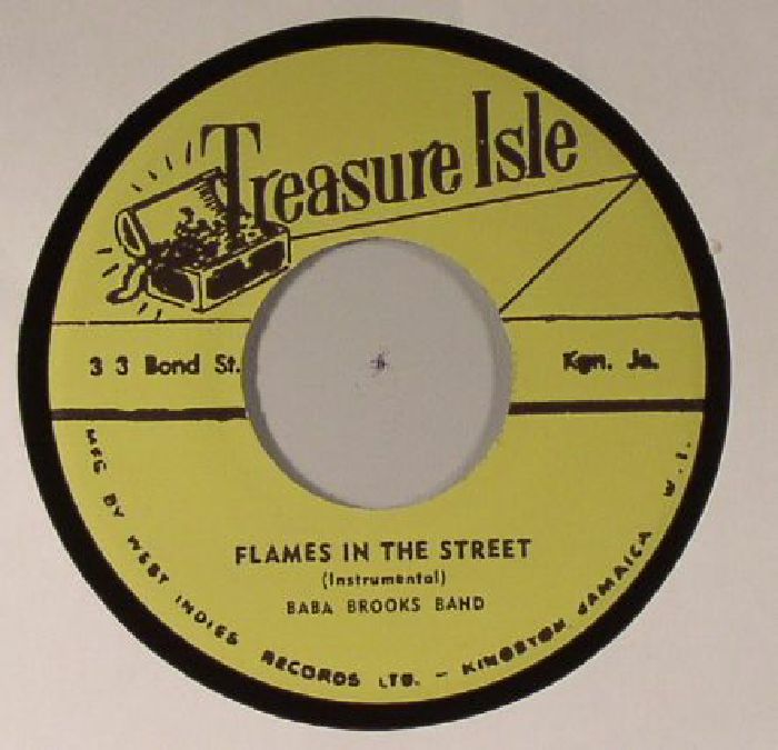 BABA BROOKS BAND/THE MIRACLES - Flames In The Street