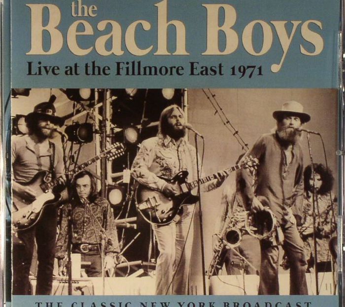 BEACH BOYS, The - Live At The Fillmore East 1971