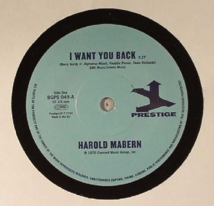 MABERN, Harold/FUNK INC - I Want You Back