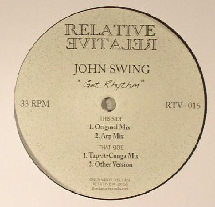 SWING, John - Get Rhythm