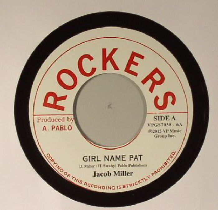 MILLER, Jacob/AUGUSTUS PABLO - Girl Name Pat