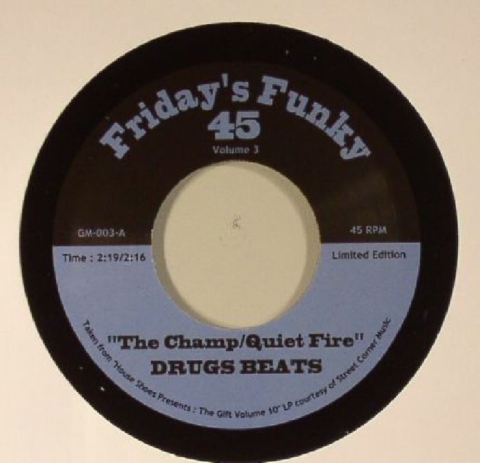 DRUGS BEATS - Friday's Funky 45 Volume 3