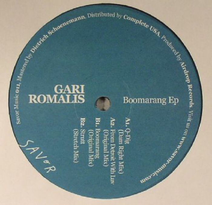 ROMALIS, Gari - Boomarang EP