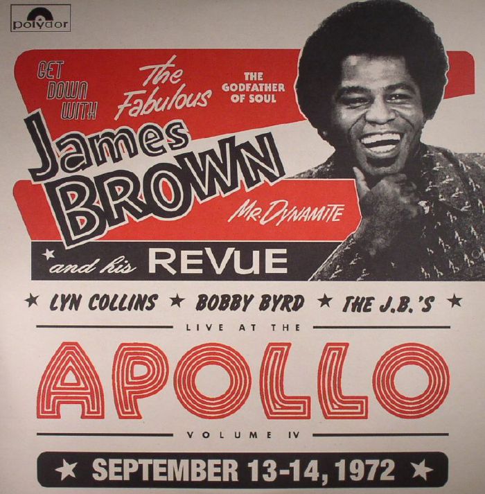 BROWN, James/VARIOUS - Get Down With James Brown: Live At The Apollo Volume IV September 13-14 1972 (Record Store Day 2016)