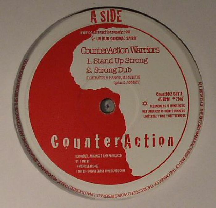 COUNTERACTION WARRIORS/JAH MYSTIC - Stand Up Strong