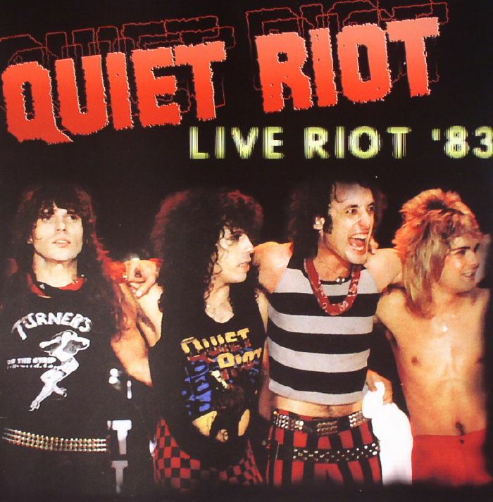 Quiet Riot LIVE RIOT 83 Vinyl Record - merchbarcom