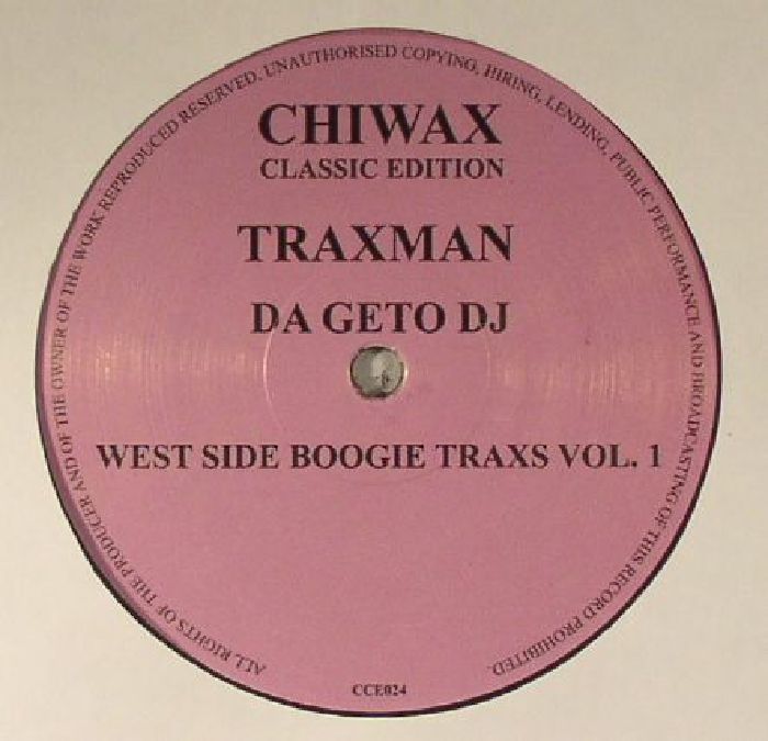 TRAXMAN - West Side Boogie Traxs Vol 1