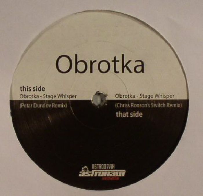 OBROTKA - Stage Whisper: 2016 Remixes
