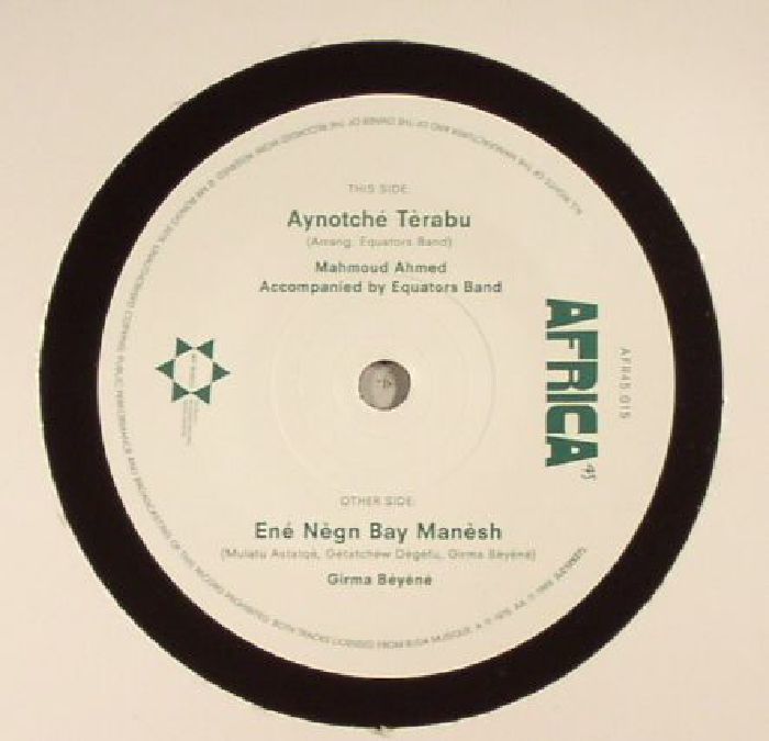 AHMED, Mahmoud/GIRMA BEYENE - Aynotche Terabu