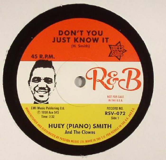 HUEY PIANO SMITH/THE CLOWNS/THE TITANS - Don't You Just Know It