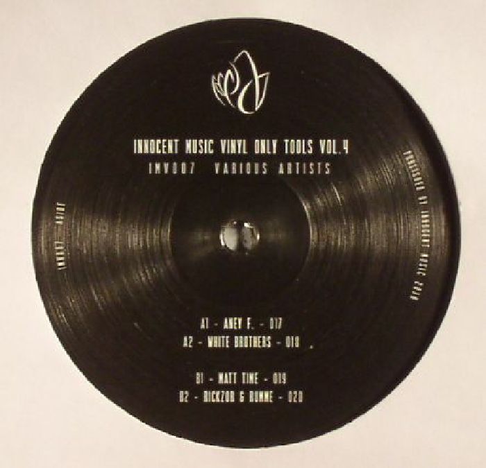 ANEY F/WHITE BROTHERS/MATT TIME/RICKZOR/RUMME - Innocent Music Vinyl Only Tools Vol 4