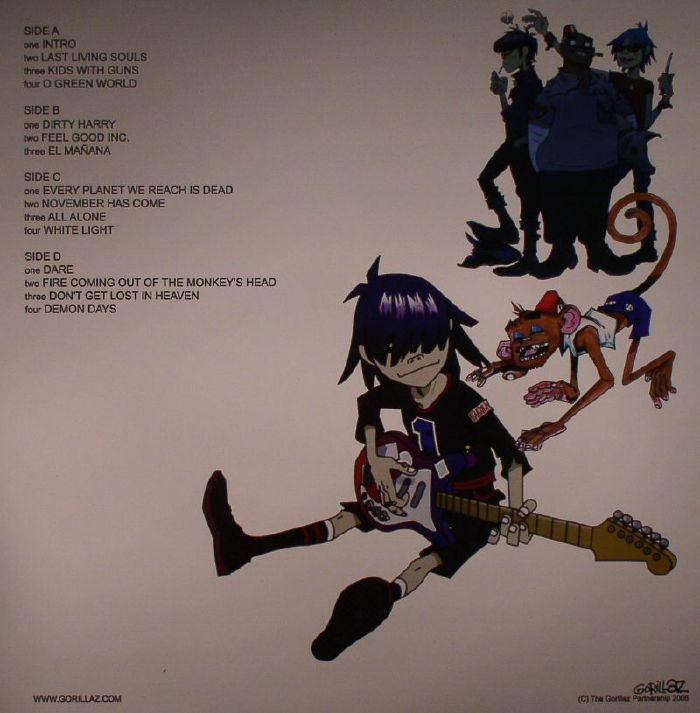 gorillaz demon days full album zip