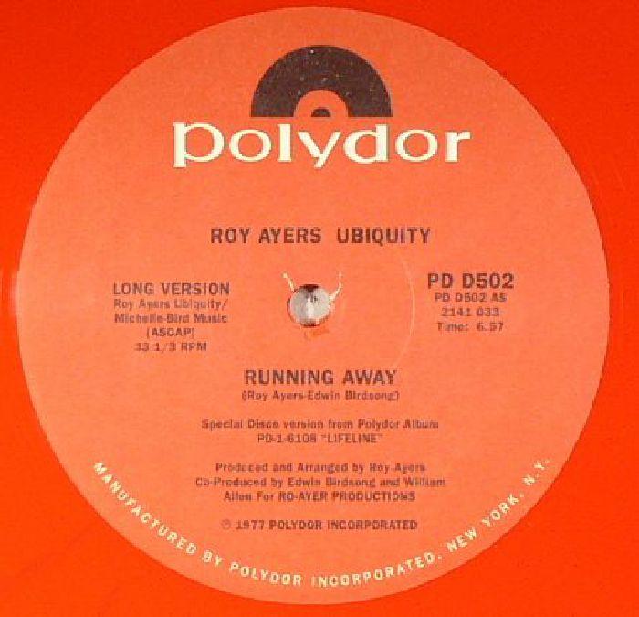 ROY AYERS UBIQUITY - Running Away