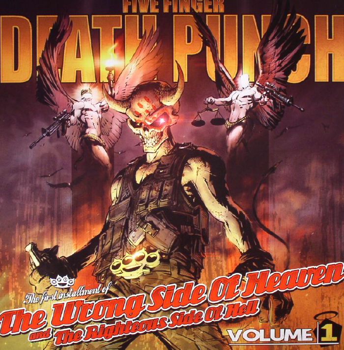 FIVE FINGER DEATH PUNCH - The Wrong Side Of Heaven & The Righteous Side Of Hell  Volume 1 & 2 (Record Store Day 2016)