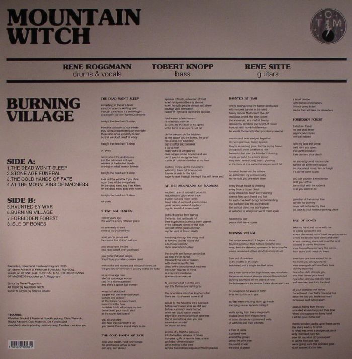 MOUNTAIN WITCH - Burning Village