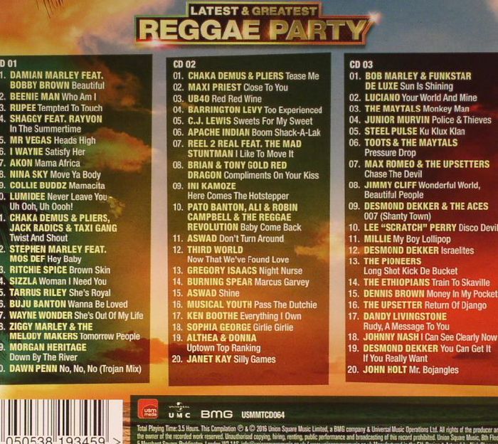 VARIOUS Latest & Greatest Reggae Party CD at Juno Records.