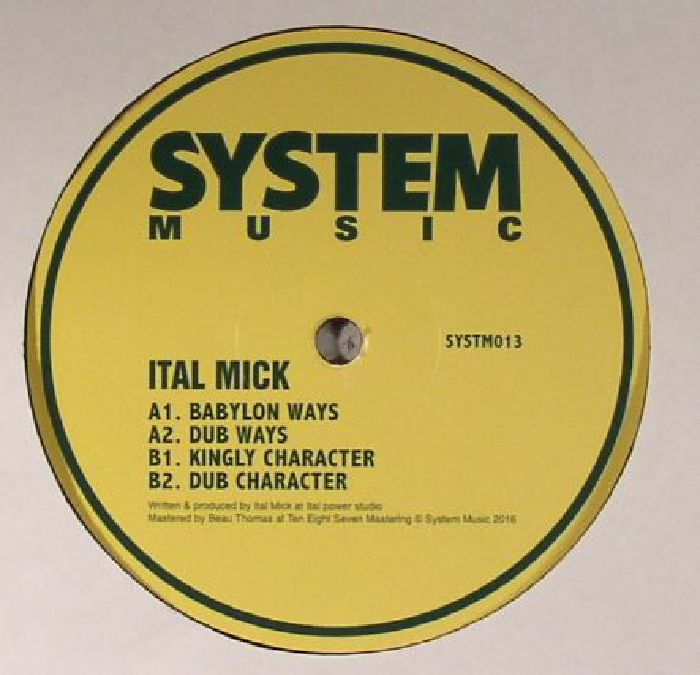 ITAL MICK - Babylon Ways