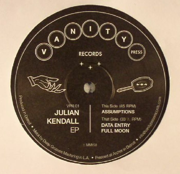 KENDALL, Julian - Julian Kendall EP