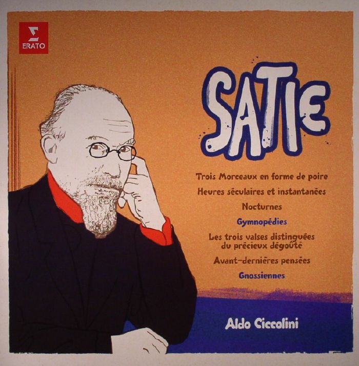Aldo Ciccolini | Erik Satie – Satie (Record Store Day 2016) vinyl cover