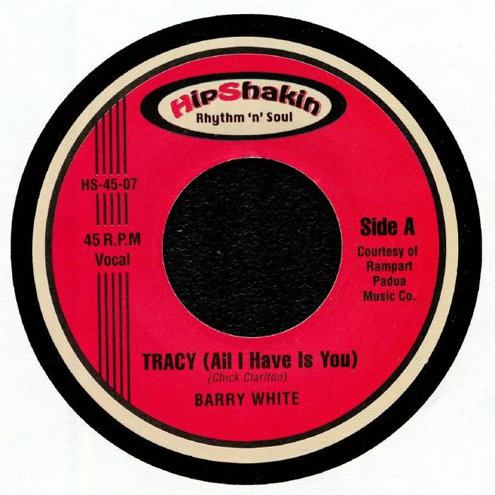 WHITE, Barry/BIG MAMA THORNTON/HOUNDDOGS - Tracy (All I Have Is You)