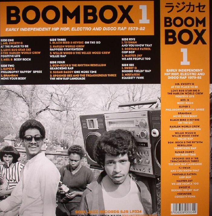 VARIOUS Boombox Early Independent Hip Hop Electro & Disco Rap 1979