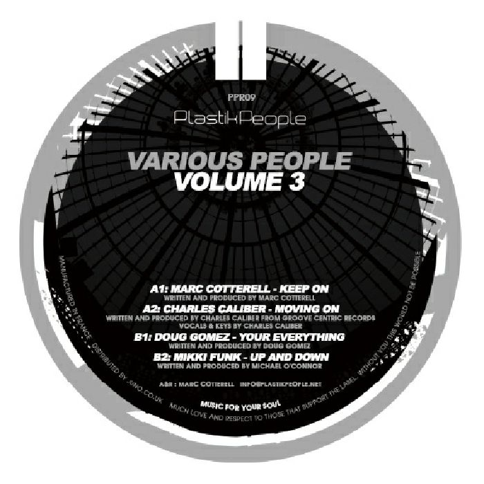 COTTERELL, Marc/CHARLES CALIBER/DOUG GOMEZ/MIKKI FUNK - Various People Volume 3