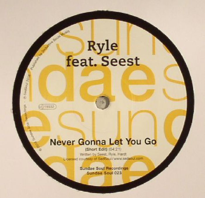 RYLE feat SEEST - Never Gonna Let You Go
