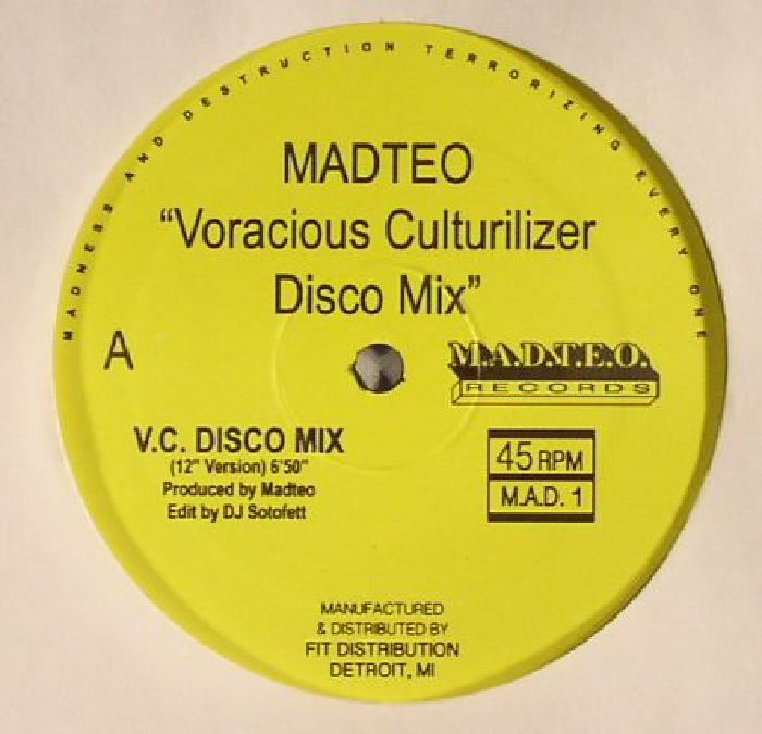 MADTEO - Voracious Culturilizer Disco Mix