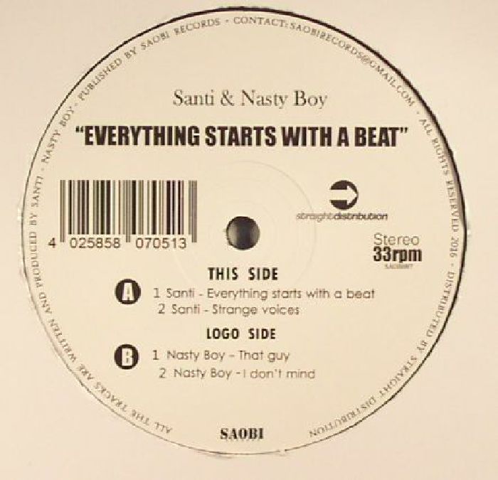 SANTI/NASTY BOY - Everything Starts With A Beat