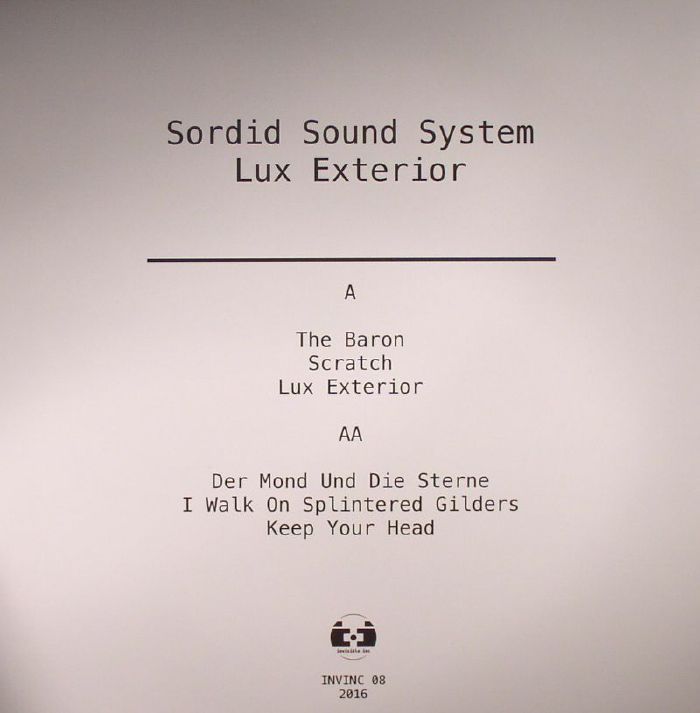 SORDID SOUND SYSTEM - Lux Exterior