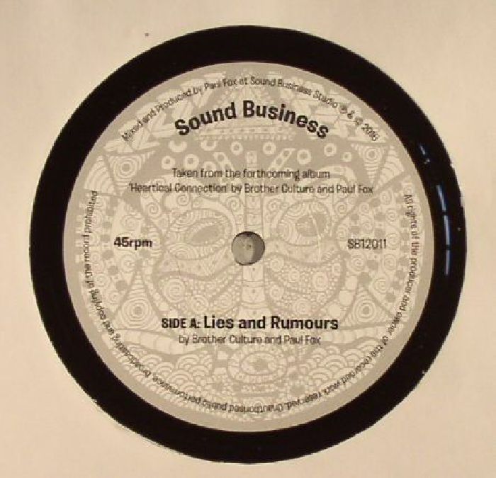 BROTHER CULTURE & PAUL FOX/SHADES OF BLACK - Lies & Rumours