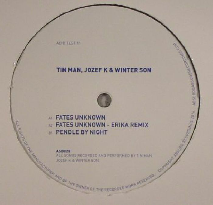 TIN MAN/JOZEF K/WINTER SON - Fates Unknown