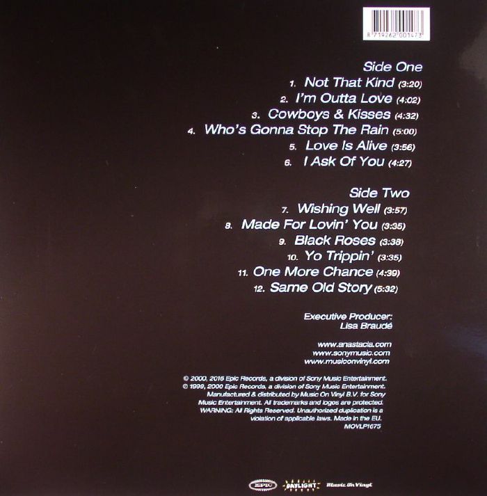 ANASTACIA - Not That Kind