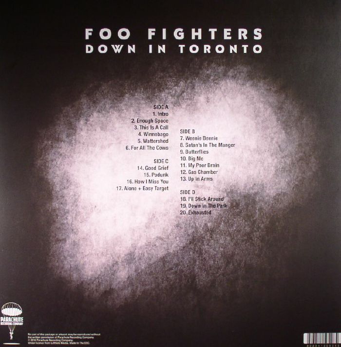FOO FIGHTERS - Down In Toronto