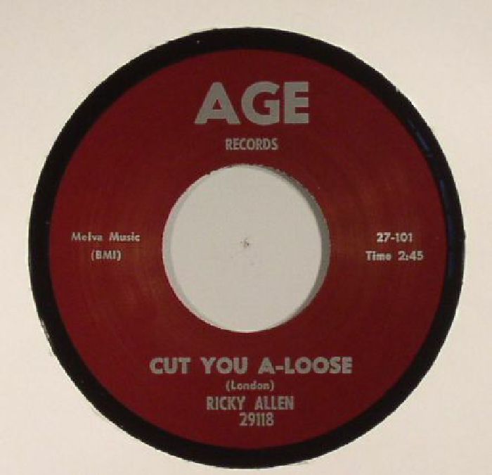 ALLEN, Ricky/JUNIOR WELLS - Cut You A Loose
