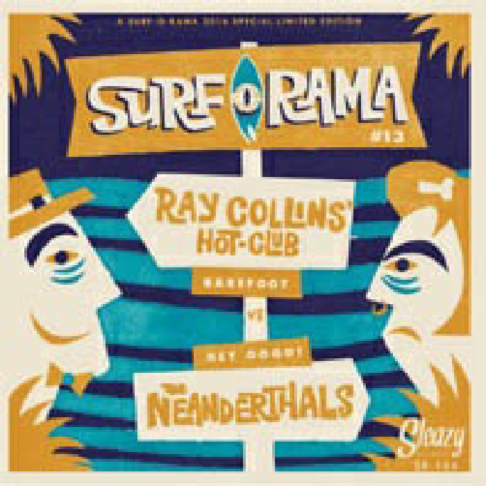 RAY COLLINS' HOT CLUB/THE NEANDERTHALS - Barefoot/Hey Go Go