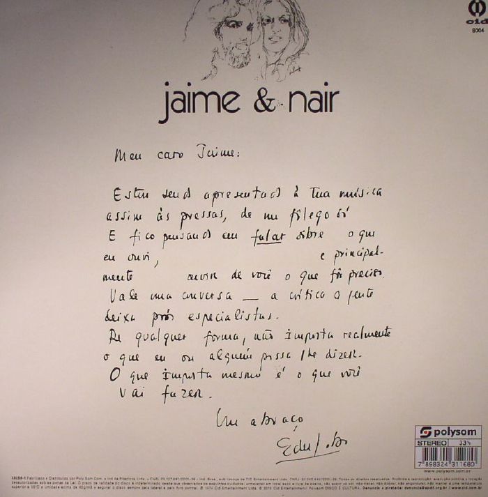 JAIME/NAIR - Jaime & Nair