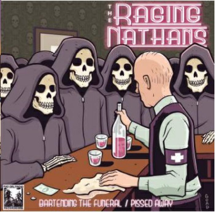 NOBODYS/THE RAGING NATHANS - Split EP