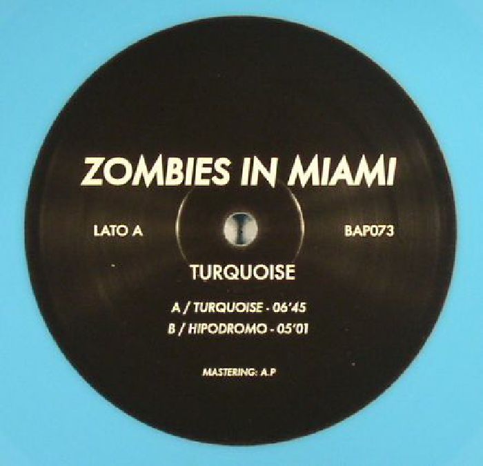 ZOMBIES IN MIAMI - Turquoise
