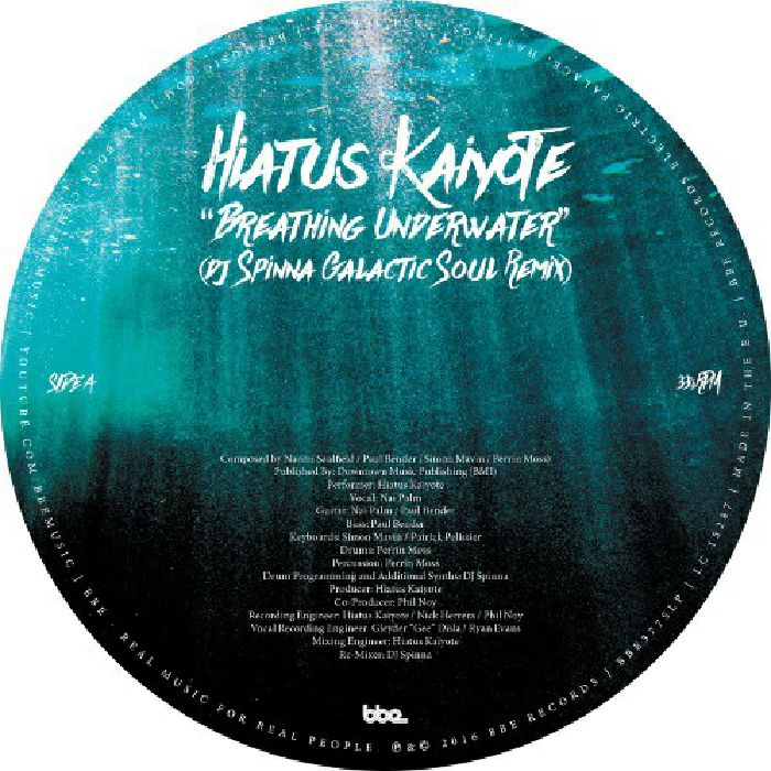 HIATUS KAIYOTE - Breathing Underwater (DJ Spinna Galactic remix)