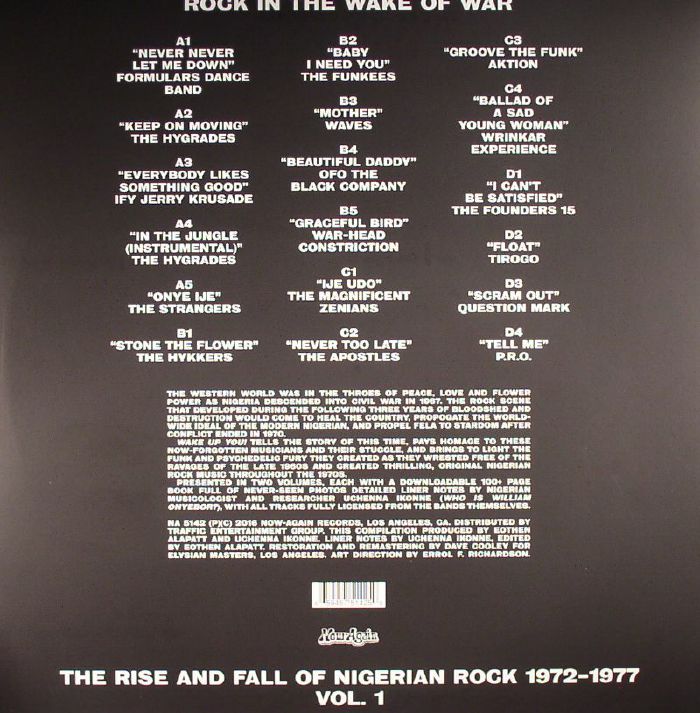 VARIOUS - Wake Up You! Vol 1: The Rise & Fall Of Nigerian Rock 1972-1977