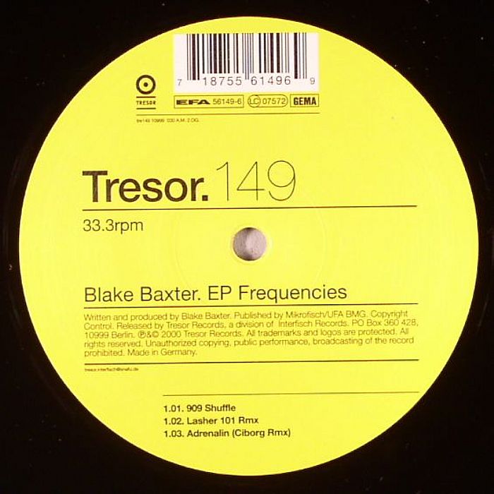 BAXTER, Blake - EP Frequencies