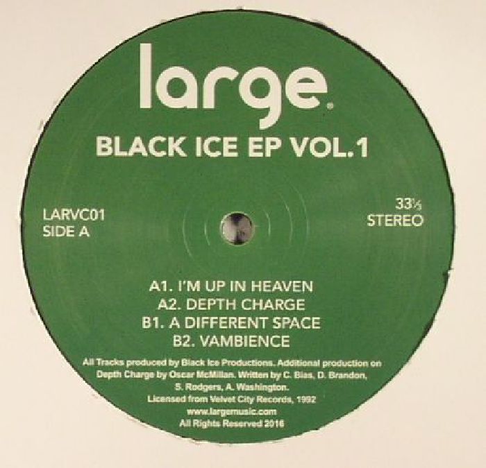 BLACK ICE PRODUCTIONS - Black Ice EP Vol 1